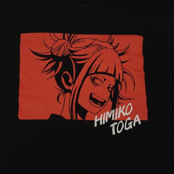 My Hero Academia Himiko Toga T Shirt Size M Anime Manga Black Red Funimation - Picture 4 of 7